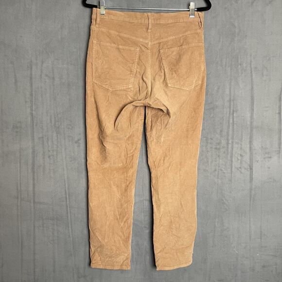 J Crew Pants Womens 30 Tan Corduroy Vintage Slim Straight Stretch Reimagined - Picture 3 of 14